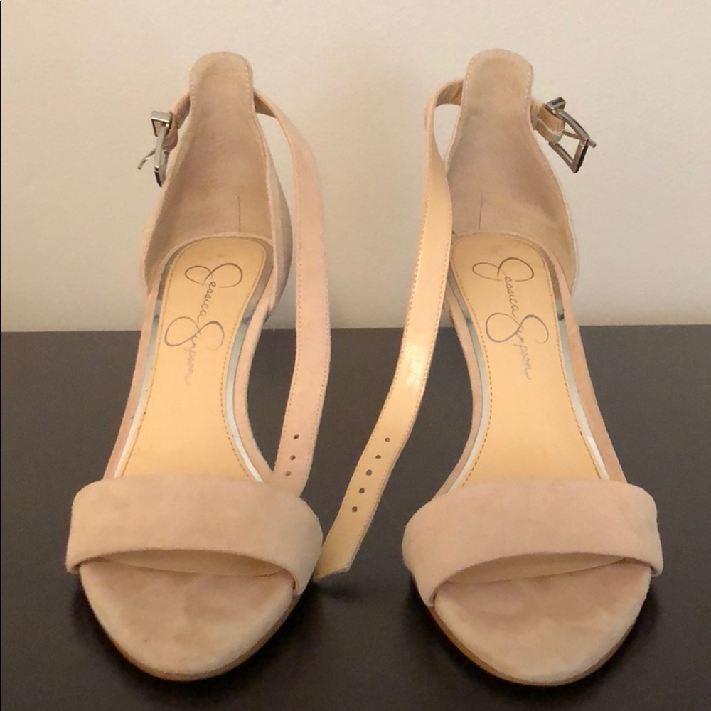 Jessica Simpson Nude Sandals